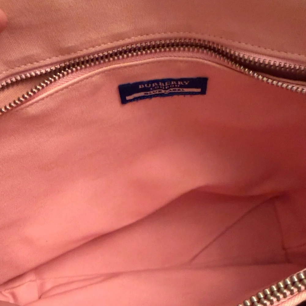 Burberry Nova Tote💕free Canvas Burberry Cosmetic Case